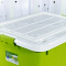 茶花收纳箱大号储物箱塑料整理箱80L 两个优惠装