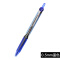 百乐（PILOT） 中性笔按动水性笔/针管笔/签字笔BXRT-V5顺滑流畅学生办公财务0.5mm 蓝色六支装