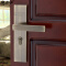 维沙华简欧现代欧式门锁方形把手室内门锁卧室房门锁画线美式门锁 黄古铜