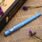 毕加索（pimio）钢笔签字笔墨水笔男女办公书写学生用0.5mm 私人定制 珍珠蓝969
