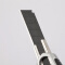 齐心（COMIX）18mm大号美工刀 锌合金裁纸刀 配发黑SK2刀片 B2839
