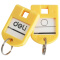 包邮得力（deli）金属钥匙柜钥匙箱壁挂式汽车钥匙管理箱子锁匙收纳盒 9330钥匙牌（24个/盒）
