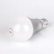 佛山照明（FSL）LED球泡节能灯泡7W大口E27日光色6500K 炫银 2支装