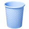家杰 家用卧室卫生间客厅垃圾桶 压圈式圆形纸篓 简易时尚塑料卫生桶 12L JJ-102
