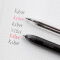 日本进口 kinbor创意多功能圆珠笔 3way旋转原子笔(2色圆珠笔+铅笔) 签字笔 红色笔芯