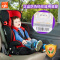 好孩子安全座椅 儿童婴儿宝宝汽车车载用座椅9个月-12岁 送isofix连接带 红黑色CS901-B-L201