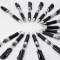 广博（GuangBo） 可按动笔0.5/0.7mm中性笔 黑色签字笔 写字水笔 办公用品 12支（按动型） 0.7mm