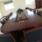 办公家具会议桌会议长桌简约现代条形桌贴木皮桌5000*1800*760mm