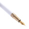 毕加索（pimio）铱金钢笔签字笔墨水笔 商务男女办公学生用0.5mm 私人定制 珍珠白988