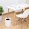 家の物语（KATEI STORY） 日本家用双层垃圾桶客厅卧室垃圾箱无盖垃圾筒厨房垃圾篓 白色