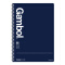 国誉（KOKUYO）学生办公Gambol高级系列双螺旋装订本子 笔记本 7mm横线 A5/80页 2本/包 藏青色WCN-GTN3852