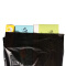苏诺结实加厚垃圾袋500只黑色中号家用办公厨房45*50cm清洁袋