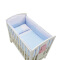 呵宝（HOPE） 婴儿床品五件套宝宝床围床垫被 米色小熊 120*64