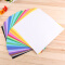 彩色海绵纸 橡塑纸泡沫纸 海棉纸 橡皮纸 背景纸规格48×48文具 白色（10张）