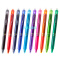 百乐（PILOT） 日本可擦笔LFBK-23EF-B摩磨擦学生可用笔彩色中性笔办公文具用品 紫色 五支装