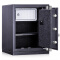 得力（deli） 保险柜家用保险箱办公系列保管柜小型密码入墙隐形全钢 玉石灰高60cm 3654