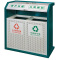 南 户外分类垃圾箱市政环卫果皮箱 垃圾桶室外 公园环保分类垃圾桶 GPX-128A