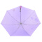 天堂伞 高密素色聚酯纺丝印三折钢杆钢骨雨伞晴雨伞 339S 紫色