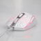 雷柏（Rapoo） V210 电竞鼠标 游戏鼠标 吃鸡鼠标 有线鼠标 笔记本鼠标 白色烈焰版