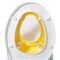 世纪宝贝（babyhood）马桶圈儿童坐便器便携式 宝宝便盆 婴儿幼儿男女 黄色 BH-118