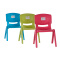 禧天龙Citylong儿童塑料靠背凳子加厚休闲小凳可叠放座椅简易餐椅换鞋凳 （随机发货）2019