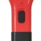 雅格(yage)充电式家用LED手电筒  应急手电 YG-3898大号红色