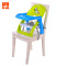gb好孩子儿童餐椅 便携式多功能可调节增高宝宝餐椅 ZG270-Y001BG