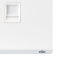 雷士（NVC） 电脑插座面板 典雅白系列 带荧光86型办公室网络网线接口插孔 无边框大翘板面板白色