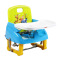 gb好孩子儿童餐椅 便携式多功能可调节增高宝宝餐椅 ZG20-W-L233BG