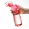 韩国KOMAX进口塑料水杯自动扣健康水杯便携防漏杯大容量随手杯 淡绿
