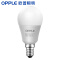 欧普照明（OPPLE）LED灯泡球泡 3瓦E14小螺口光芒光源节能灯 4000K