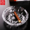 意大利进口RCR无铅水晶玻璃烟灰缸创意个性烟灰缸客厅办公室烟灰缸
