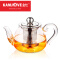 金灶（KAMJOVE） 玻璃花茶壶 泡茶壶茶杯飘逸杯茶道杯煮茶器茶具茶艺杯 AM-718/250毫升