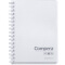 齐心（COMIX）CPA6801 Compera 双螺旋PP面本/记事本A6 80页 透明