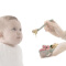 babycare儿童餐具套装 婴儿碗勺套装宝宝吃饭辅食碗防摔保温碗 2360槟橙