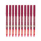 百乐（PILOT） 日本进口中性笔BX-V7针管笔走珠笔水性签字笔财务学生考试办公专用笔0.7 单支装红色