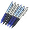 百乐（PILOT） 中性笔BXRT-V5按动水性笔针管笔签字笔学生考试办公文具0.5m 蓝色 12支装