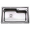 九牧（JOMOO）02117 不锈钢厨房水槽套餐（06124） 大单槽洗菜盆洗碗池