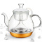 金灶（KAMJOVE） 全自动煮茶器 煮黑茶普洱 电热煮茶壶 煮水玻璃壶 A-55 香槟金