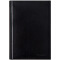齐心（COMIX）C5803 皮面本子文具笔记本 25K146页黑色