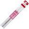 得力（deli）全针管笔芯 中性笔/水笔/签字笔替芯20支装 红色0.38mm A701