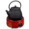 金灶（KAMJOVE） 电陶炉 电磁茶炉煮茶炉 不挑锅 铸铁壶适用 CH-100 吉庆天红釉