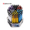 齐心bp102R圆珠笔批发圆珠笔文具自动笔按动式 蓝色原珠笔 60支 60支