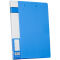 齐心(Comix) A604 文件夹/资料夹/长押夹+板夹A4 蓝色