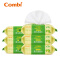 康贝 （Combi） 宝宝湿纸巾80抽*6包 （袋装加盖）婴儿湿巾 手口专用柔湿巾