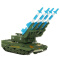 凯迪威合金军事模型1：40防空导弹坦克仿真模型男孩玩具685055
