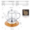 金灶（KAMJOVE） 热压喷淋智能花茶壶全自动煮茶炉玻璃泡茶壶 HT-560 香槟金