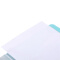 得力（deli） a4彩色资料册 文件夹多层插页档案夹透明学生用试卷收纳袋办公用品 60页 蓝色 5067