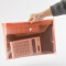 广博(GuangBo)20只装加厚款透明文件袋/按扣档案袋/资料袋 红色A6398