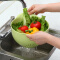 美厨（maxcook）沥水篮洗菜盆 水果盆洗菜篮三只装绿色 MCPJ505
